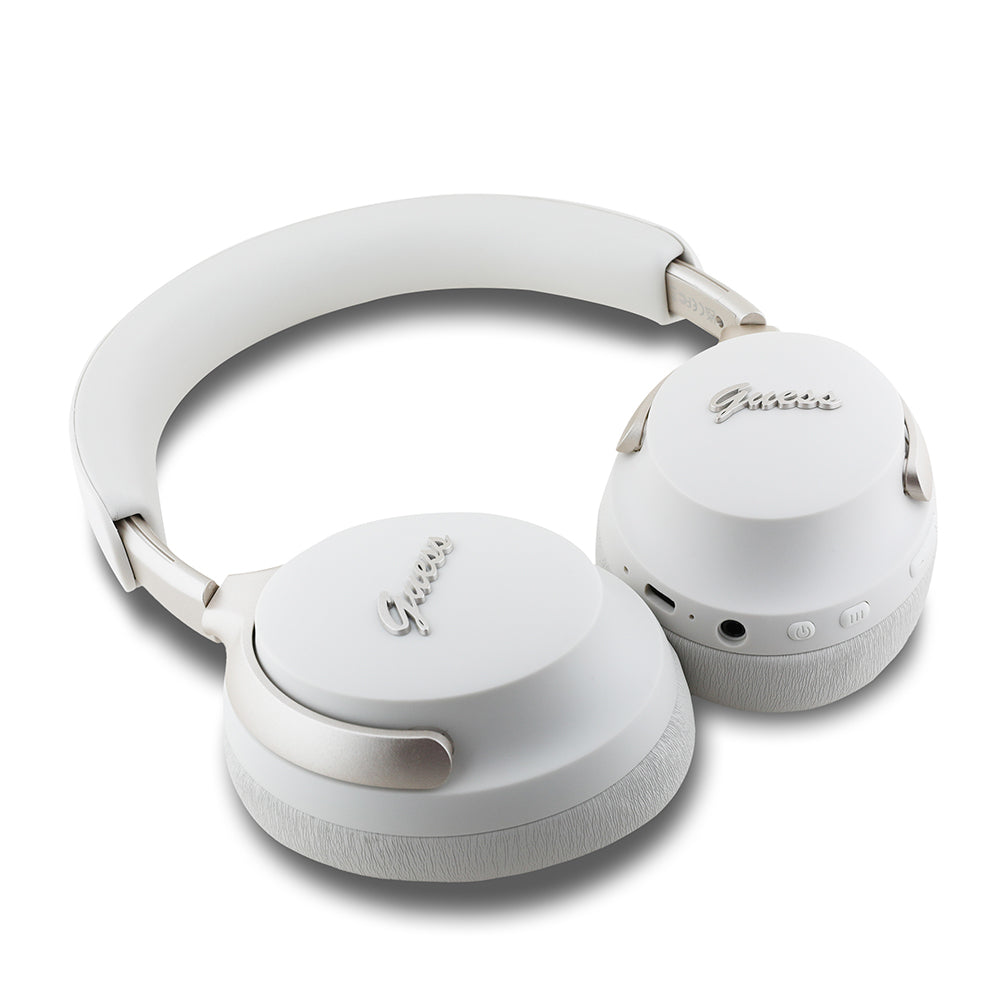 Guess Orjinal Lisanslı ANC/ENC Özellikli Metal Yazı Logolu Script Serisi Kulak Üstü Bluetooth Kulaklık v5.4 Guess Orjinal Lisanslı ANC/ENC Özellikli Metal Yazı Logolu Script Serisi Kulak Üstü Bluetooth Kulaklık v5.4